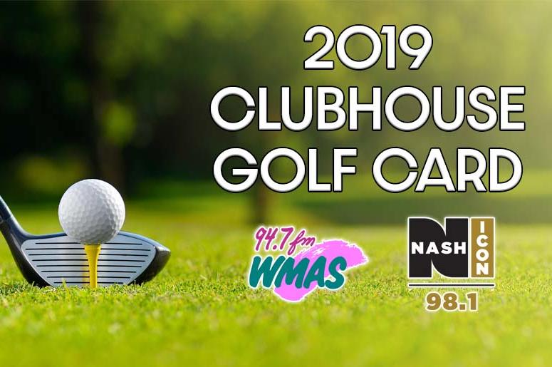 2019 Clubhouse Golf Card