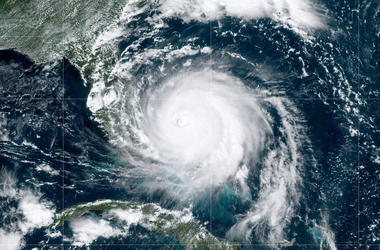 NOAA satellite handout image