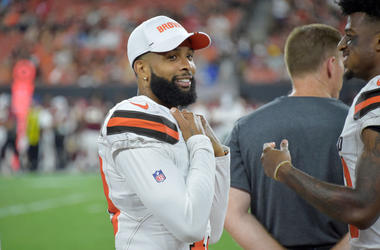 Wide receiver Odell Beckham #13 of the Cleveland Browns