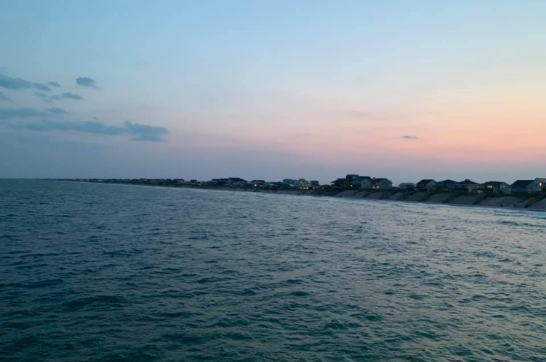 View from the Surf City Pier