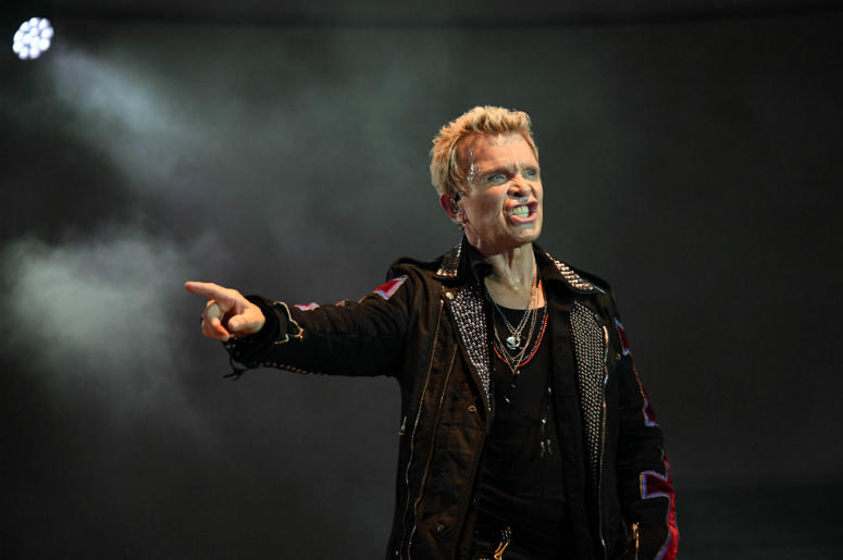 Billy Idol performs during SunFest Billy Idol performs during SunFest