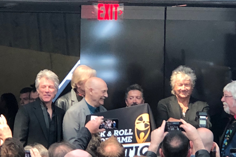 Bon Jovi at Rock Hall Bon Jovi at Rock Hall