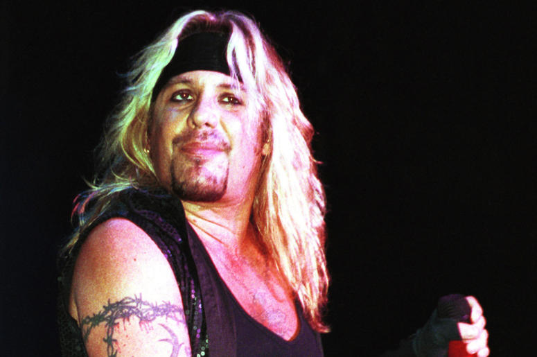 Vocalist Vince Neil of Motley Crue Vocalist Vince Neil of Motley Crue