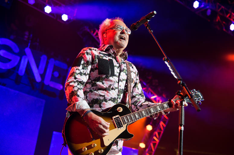 Mick Jones of the group Foreigner performs Mick Jones of the group Foreigner performs