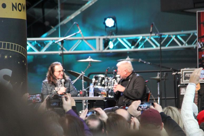 Rush Fan Day with Geddy Lee & Alex Lifeson at The Rock Hall Rush Fan Day with Geddy Lee & Alex Lifeson at The Rock Hall
