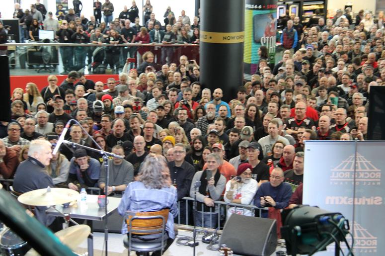 Rush Fan Day with Geddy Lee & Alex Lifeson at The Rock Hall Rush Fan Day with Geddy Lee & Alex Lifeson at The Rock Hall
