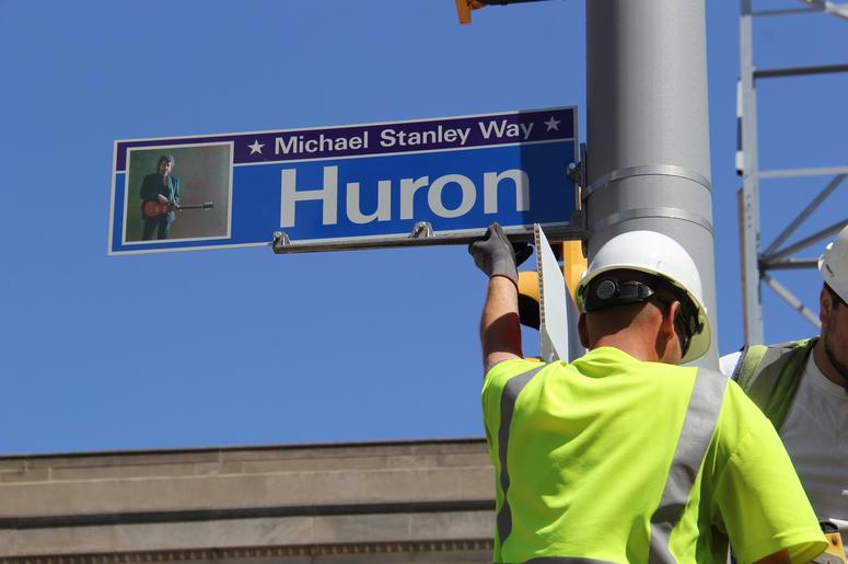 Michael Stanley Way Dedication Michael Stanley Way Dedication