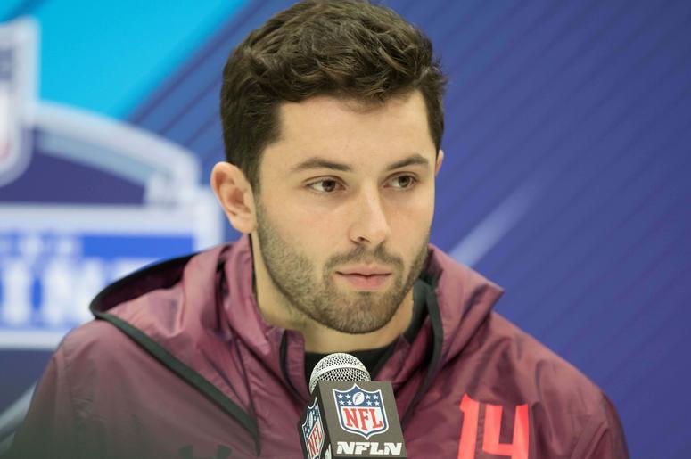 Baker Mayfield NFL Combine Baker Mayfield NFL Combine