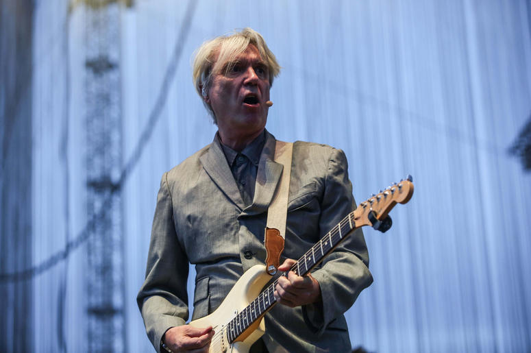 David Byrne performs David Byrne performs