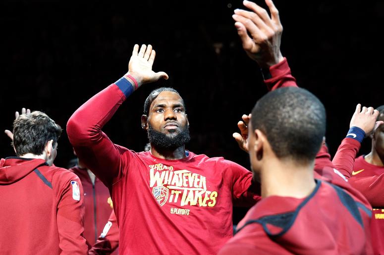 Cleveland Cavaliers forward LeBron James Cleveland Cavaliers forward LeBron James