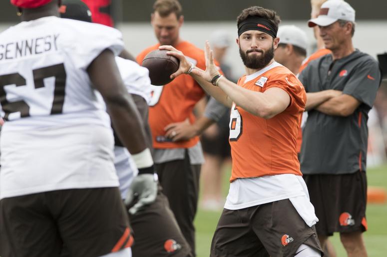 Cleveland Browns quarterback Baker Mayfield Cleveland Browns quarterback Baker Mayfield