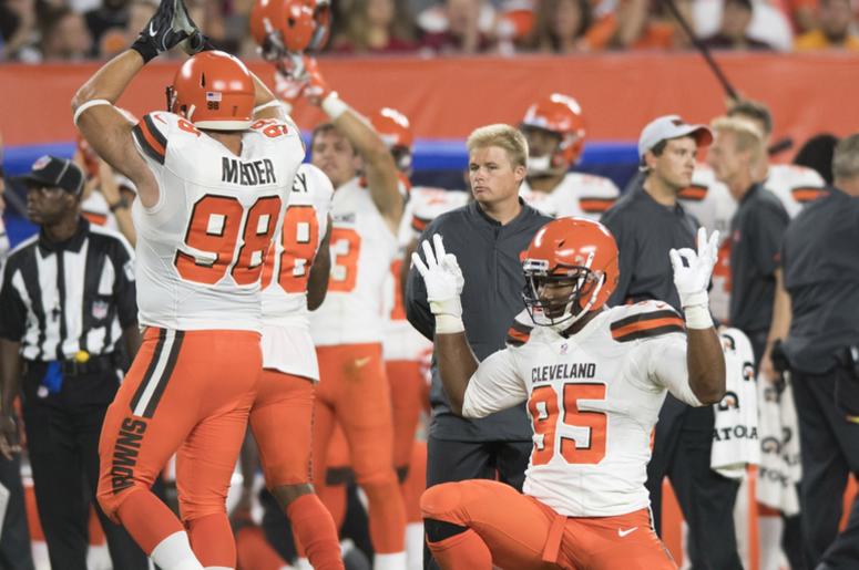 Browns safety - Garrett and Meder Browns safety - Garrett and Meder