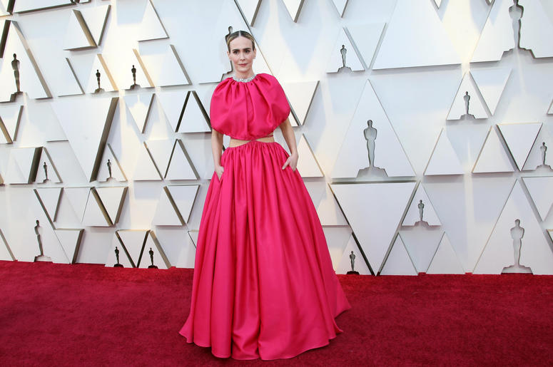 arah Paulson arrives at the 91st Academy Awards at the Dolby Theatre. arah Paulson arrives at the 91st Academy Awards at the Dolby Theatre.
