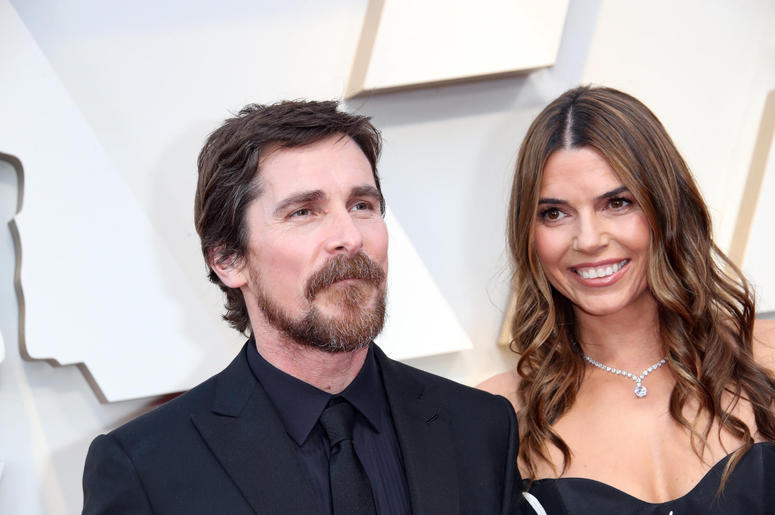 hristian Bale, left and Sibi Blazic arrive at the 91st Academy Awards at the Dolby Theatre. hristian Bale, left and Sibi Blazic arrive at the 91st Academy Awards at the Dolby Theatre.