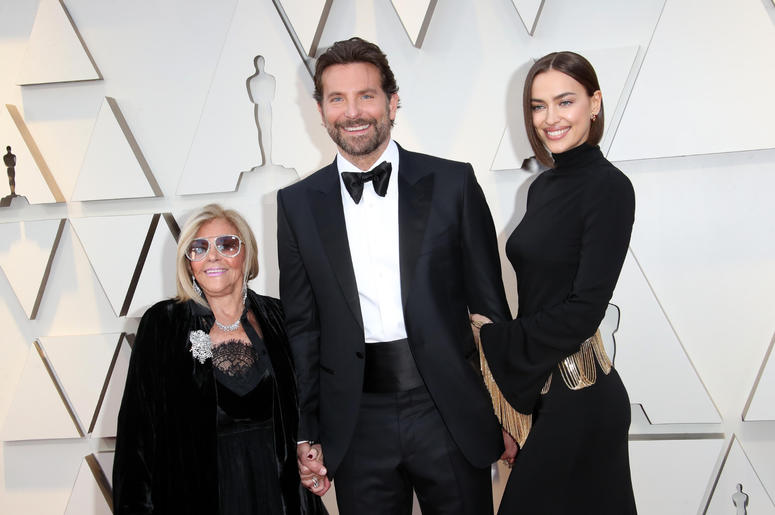 Gloria Campano, from left, Bradley Cooper, and Irina Shayk arrive at the 91st Academy Awards at the Dolby Theatre. Gloria Campano, from left, Bradley Cooper, and Irina Shayk arrive at the 91st Academy Awards at the Dolby Theatre.