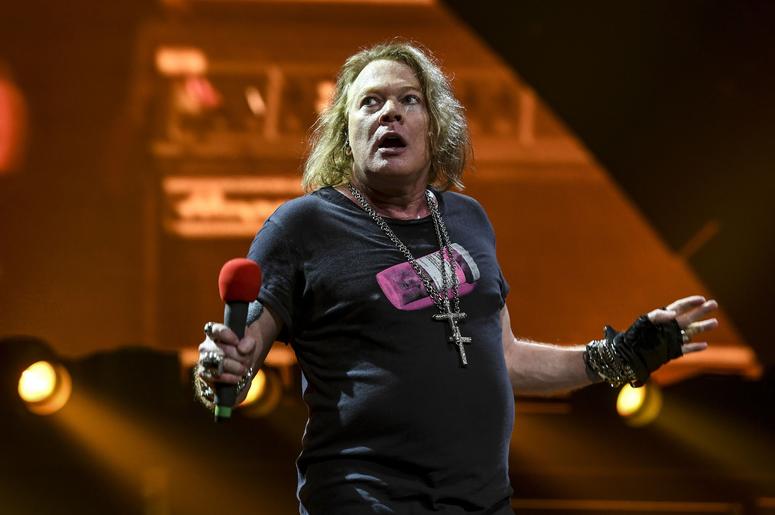 Axl Rose performs Axl Rose performs