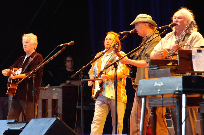 Graham Nash, Steven Stills, Neil Young and David Crosby Graham Nash, Steven Stills, Neil Young and David Crosby