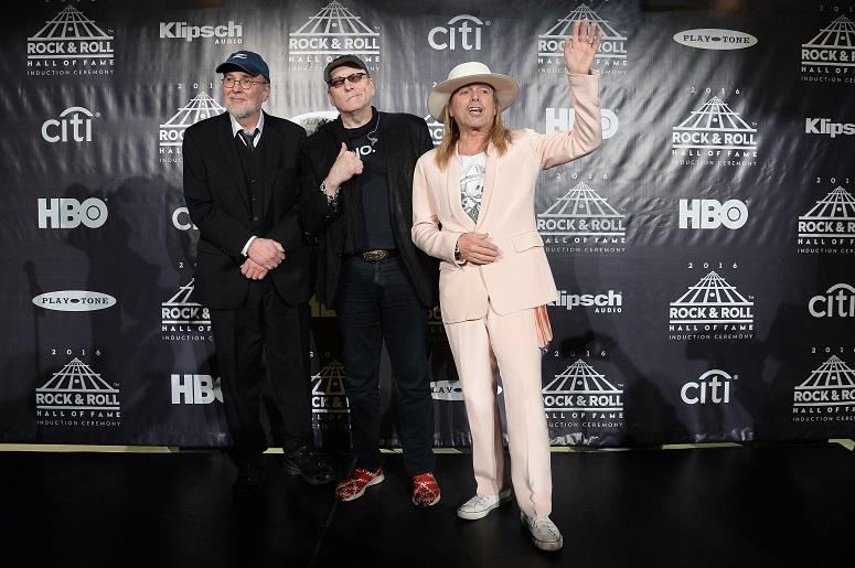 Inductees Bun E. Carlos, Robin Zander and Rick Nielsen of Cheap Trick Inductees Bun E. Carlos, Robin Zander and Rick Nielsen of Cheap Trick