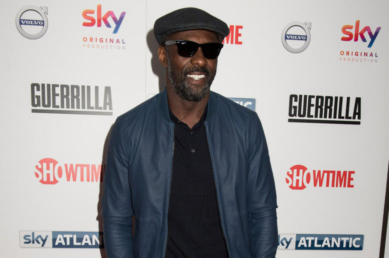 Idris Elba arrives at Sky Atlantic's Guerilla UK premiere at the Curzon, Bloomsbury, London. Picture date: Thursday 6th April 2017. Idris Elba arrives at Sky Atlantic's Guerilla UK premiere at the Curzon, Bloomsbury, London. Picture date: Thursday 6th April 2017.