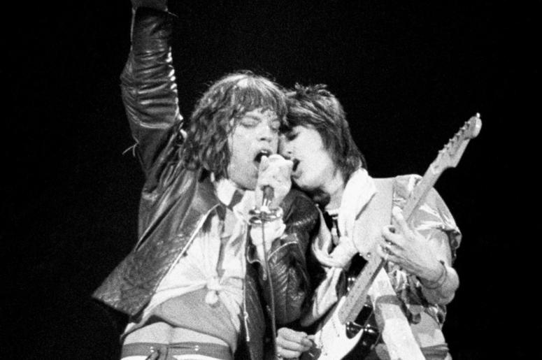 Mick Jagger and Ronnie Wood Mick Jagger and Ronnie Wood