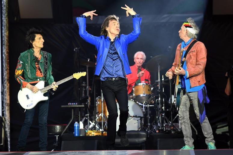 Ronnie Wood, Mick Jagger, Charlie Watts and Keith Richards of The Rolling Stones perform Ronnie Wood, Mick Jagger, Charlie Watts and Keith Richards of The Rolling Stones perform
