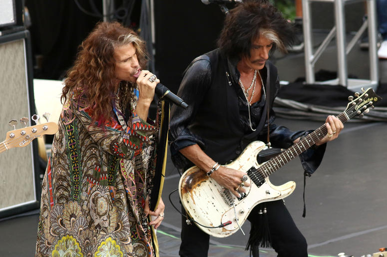 Steven Tyler and Joe Perry of Aerosmith Steven Tyler and Joe Perry of Aerosmith