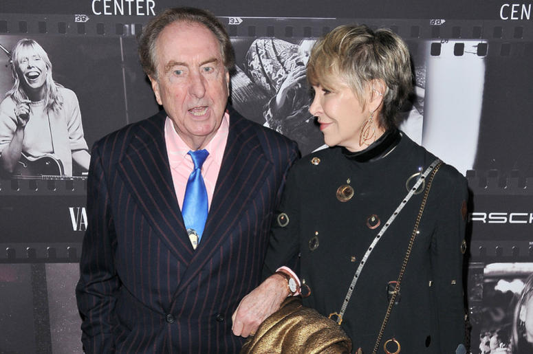 Eric Idle and Tania Kosevich at the JONI 75: A Birthday Celebration held at the Dorothy Chandler Pavilion in Los Ange;e, CA Wednesday, November 7, 2018. Eric Idle and Tania Kosevich at the JONI 75: A Birthday Celebration held at the Dorothy Chandler Pavilion in Los Ange;e, CA Wednesday, November 7, 2018.