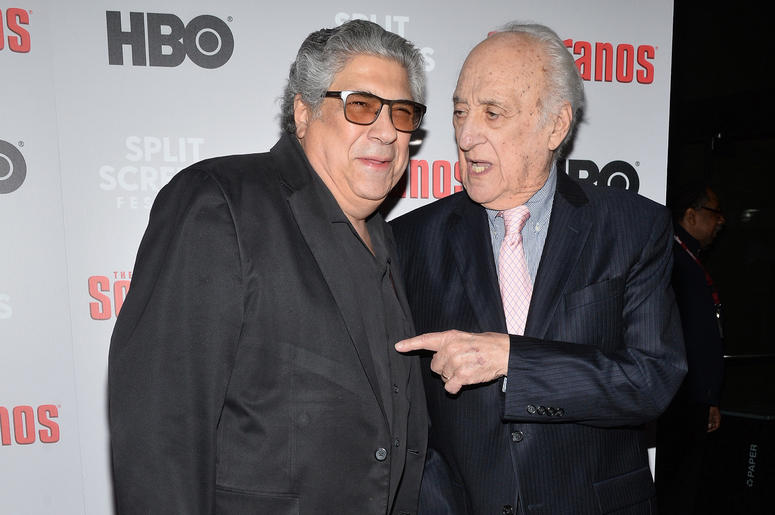 Actors Vincent pastor and Jerry Adler attend The Sopranos 20th Anniversary Red carpet and Panel Discussion during the Sopranos Film Festival at SVA Theatre in New York, NY, January 9, 2019. Actors Vincent pastor and Jerry Adler attend The Sopranos 20th Anniversary Red carpet and Panel Discussion during the Sopranos Film Festival at SVA Theatre in New York, NY, January 9, 2019.