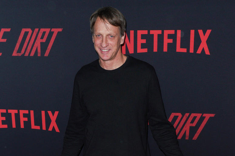 Tony Hawk at Los Angeles Premiere Of Netflix's 'The Dirt' held at The ArcLight Hollywood - Cinerama Dome on March 18, 2019 in Hollywood, CA Tony Hawk at Los Angeles Premiere Of Netflix's 'The Dirt' held at The ArcLight Hollywood - Cinerama Dome on March 18, 2019 in Hollywood, CA