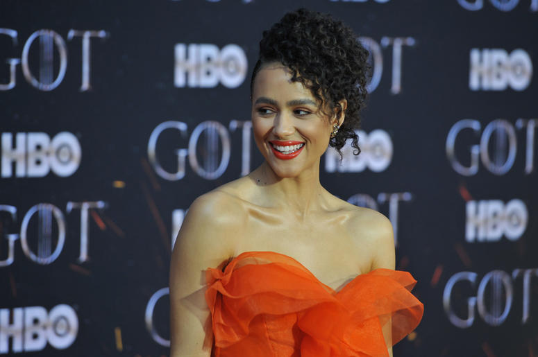 Nathalie Emmanuel attends HBO's "Game of Thrones" eight and final season premiere at Radio City Music Hall in New York, NY, April 3, 2019. ( Nathalie Emmanuel attends HBO's "Game of Thrones" eight and final season premiere at Radio City Music Hall in New York, NY, April 3, 2019. (