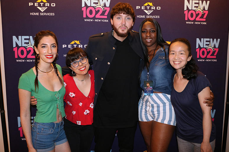 James Arthur Meets Fans at NEW 102.7's 'Up Close & Personal'
