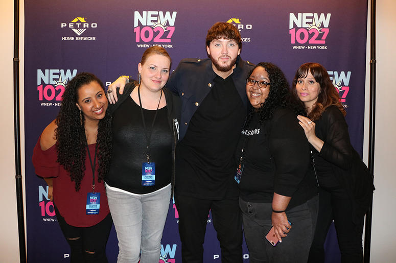 James Arthur Meets Fans at NEW 102.7's 'Up Close & Personal'