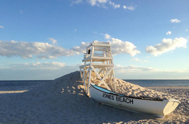 Jones beach lifeguard stand and row boat Jones beach lifeguard stand and row boat