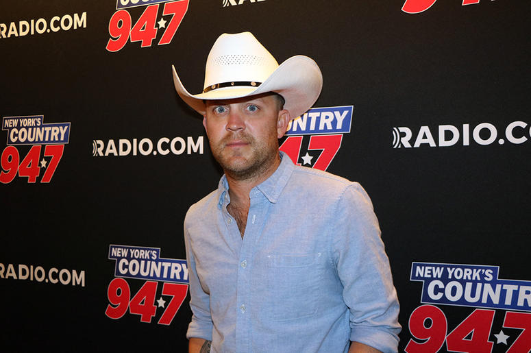 Justin Moore Meets Fans At NY's Country 94.7