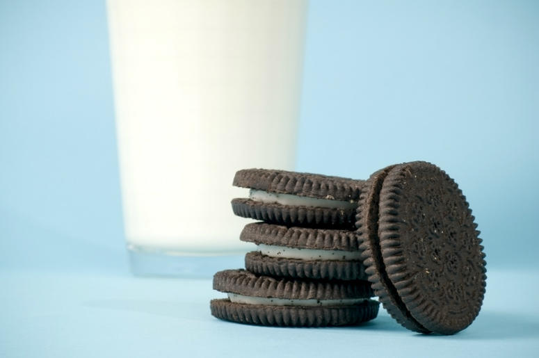 Oreos and milk Oreos and milk