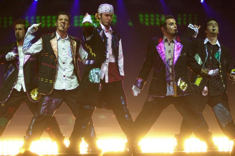 N'Sync in concert N'Sync Performs