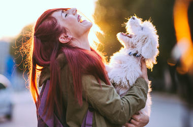 dog owner dog owner