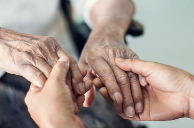 elderly person elderly person