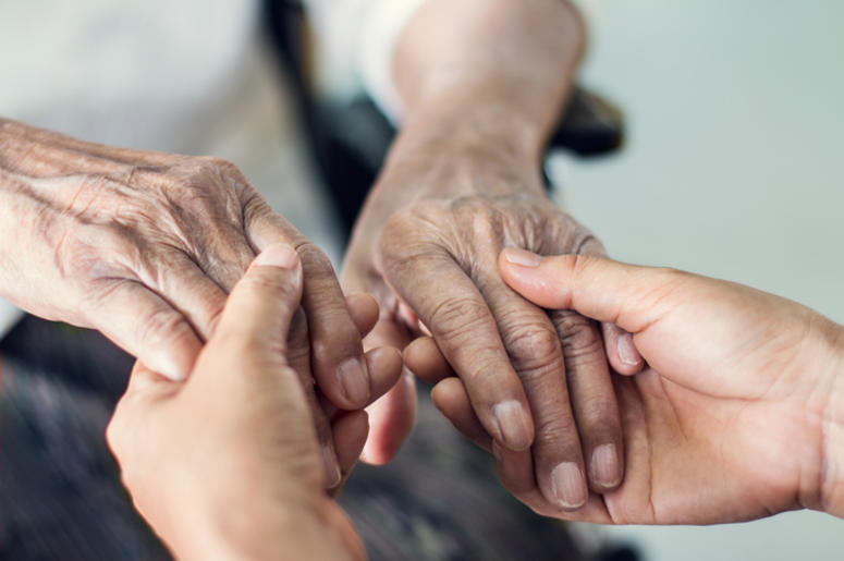 elderly person elderly person