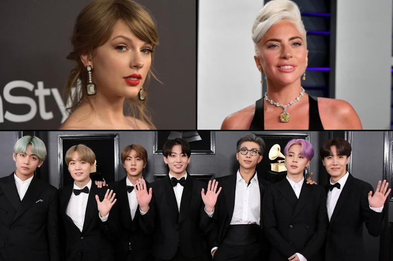 Taylor Swift x Lady Gaga x BTS Taylor Swift x Lady Gaga x BTS