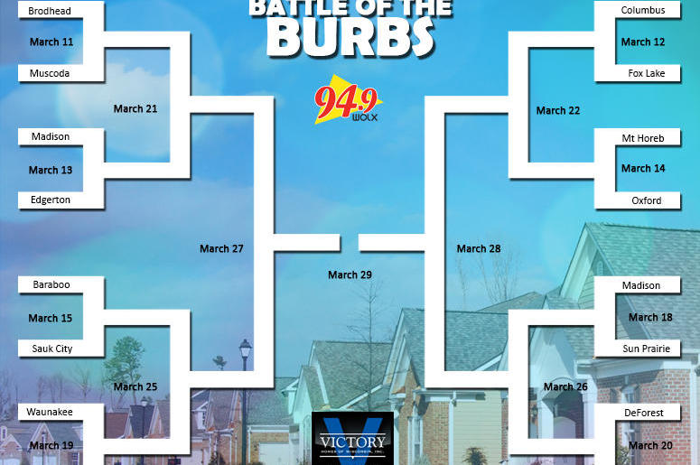 LISTEN: Battle of the Burbs Round 4! Troy from Mt Horeb VS Chris of Oxford LISTEN: Battle of the Burbs Round 4! Troy from Mt Horeb VS Chris of Oxford