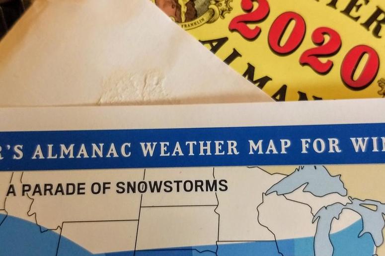 LISTEN: The Farmer's Almanac Winter Forecast. Why Jim & Teri are worried by the word, "wallop." LISTEN: The Farmer's Almanac Winter Forecast. Why Jim & Teri are worried by the word, "wallop."