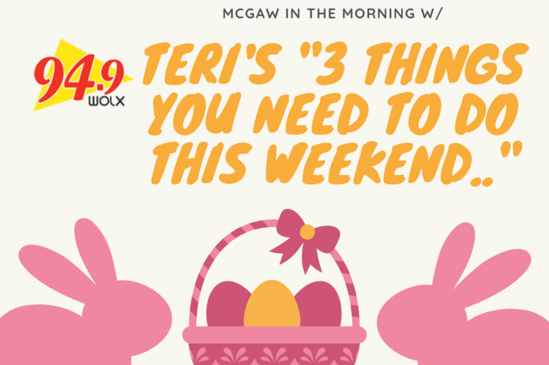 LISTEN: "3 Things You Should Do This Weekend!" Jim and Teri Pick a Few Events, and Share the Info with You LISTEN: "3 Things You Should Do This Weekend!" Jim and Teri Pick a Few Events, and Share the Info with You