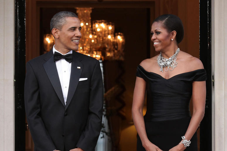 The Obamas have signed a podcast deal with Spotify. The Obamas have signed a podcast deal with Spotify.