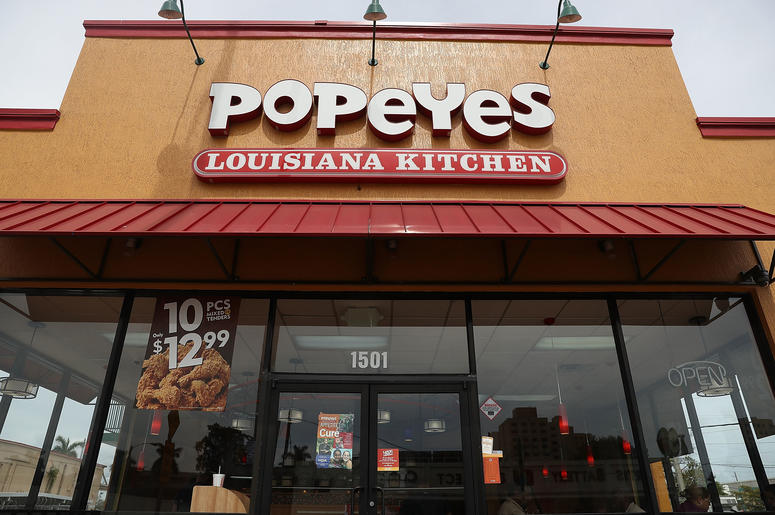 Popeyes is officially sold out of its new chicken sandwhich. Popeyes is officially sold out of its new chicken sandwhich.