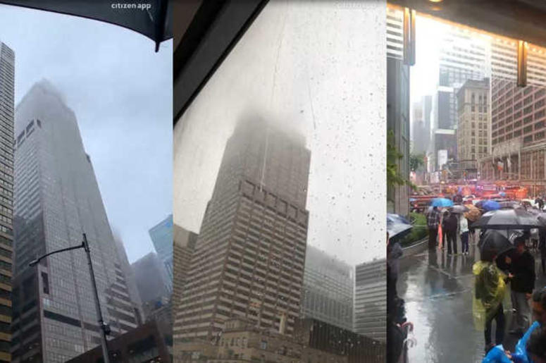 helicopter crash in Midtown, Manhattan