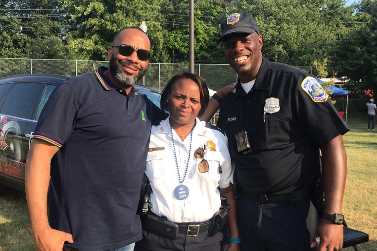 National Night Out emphasized respect between police and the community. National Night Out emphasized respect between police and the community.