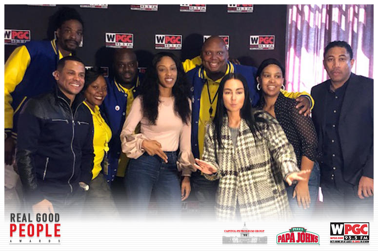 WPGC 95.5 Hosts Real Good People Awards at Ivy City Smokehouse WPGC 95.5 Hosts Real Good People Awards at Ivy City Smokehouse