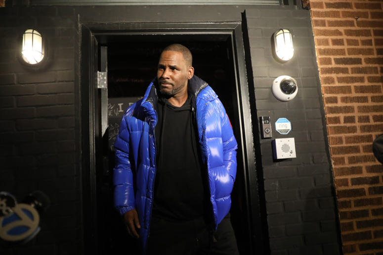 R. Kelly emerges from his Chicago studio on February 22. R. Kelly emerges from his Chicago studio on February 22.