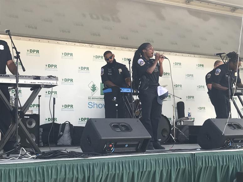 National Night Out performance. National Night Out performance.